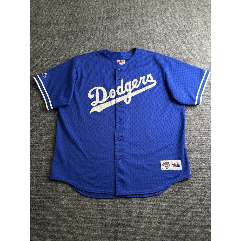 Mens Majestic Authentic Diamond Collection Los Angeles Dodgers Jersey, Size XL